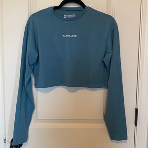 XS Alphalete long sleeve crop